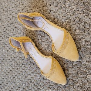 Mustard Jessica Simpson Flats